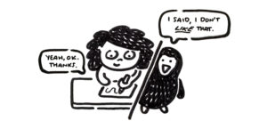 3 Reasons People Don't Like Your Art (and How to Deal). Christine Nishiyama, Might Could Studios.
