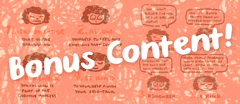 How Self-Compassion Can Help You Finish Remarkably More Drawing Challenges. Christine Nishiyama, Might Could Studios.