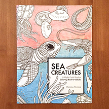 Sea Creature Coloring Books!