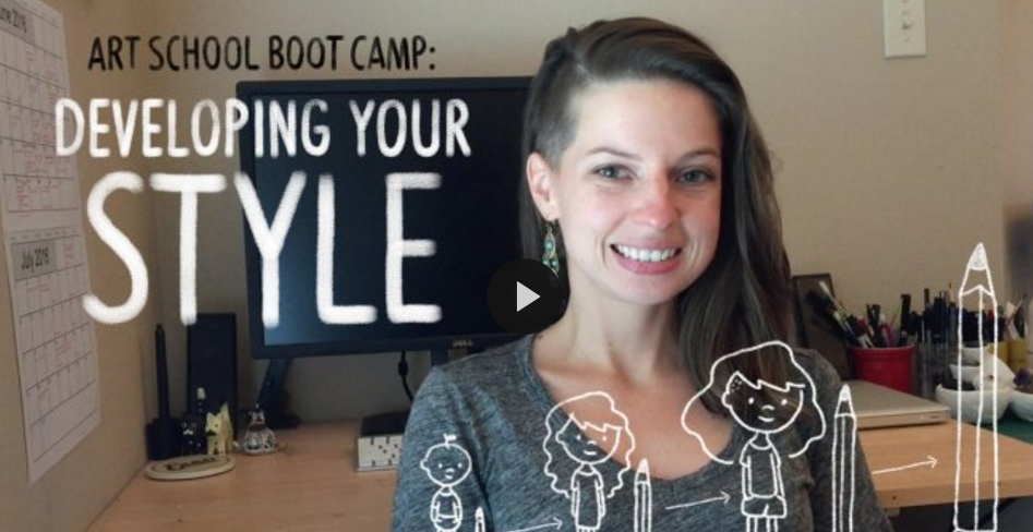 Art School Boot Camp: Developing Your Style, Christine Nishiyama, Might Could Studios