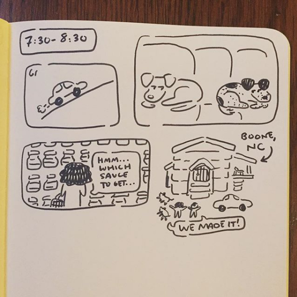 Hourly Comic Day 2018. Christine Nishiyama, Might Could Studios