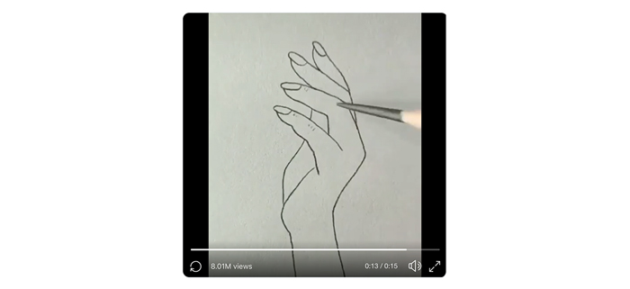 Drawing process video aggregated from @SatisfyingDaily