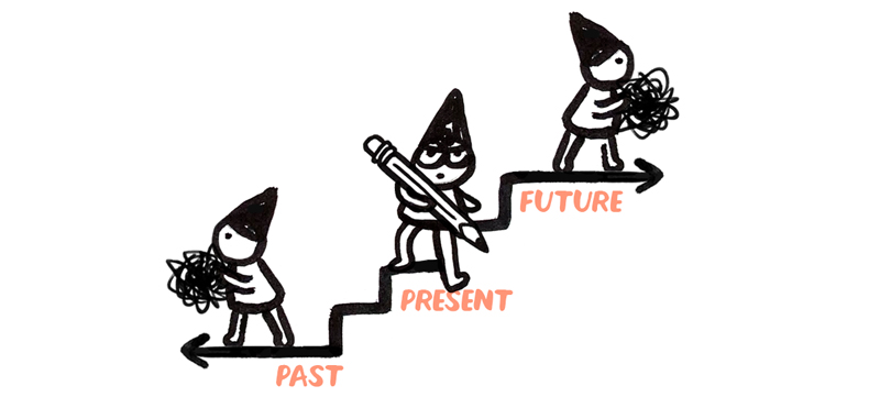 AQ Shift #3: Past/Future → Present. Christine Nishiyama, Might Could Studios.