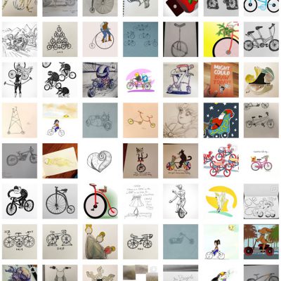 #MightCouldDrawToday Week 41: Cycles. Christine Nishiyama, Might Could Studios.